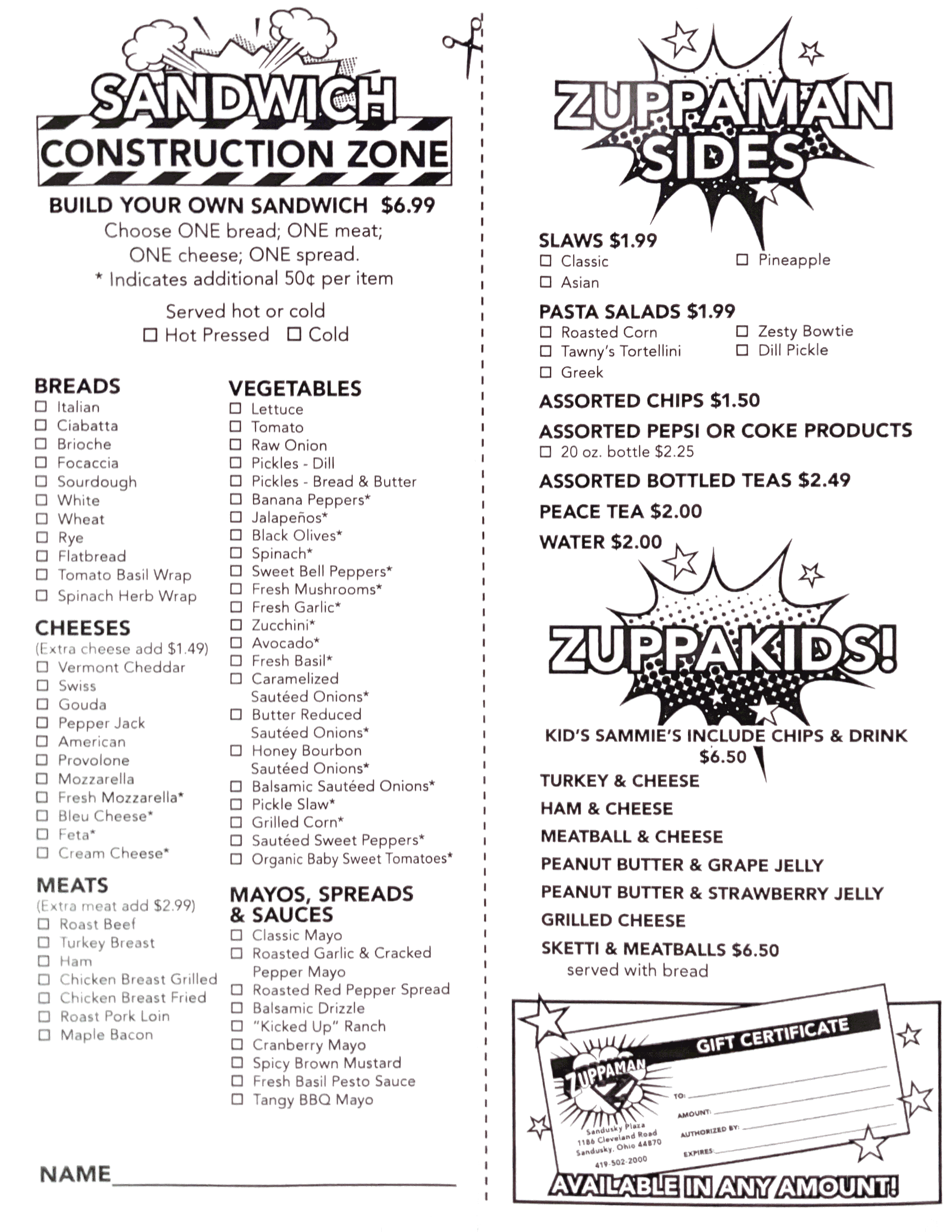 Zuppaman Shop Local Sandusky Ohio Business Listings